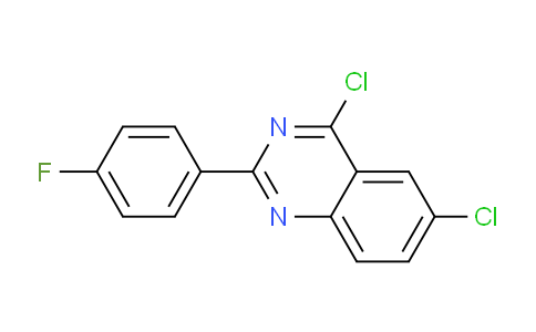 CAS No. 461036-88-4, 4,6-Dichloro-2-(4-fluorophenyl)quinazoline