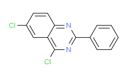 CAS No. 54665-93-9, 4,6-Dichloro-2-phenyl-quinazoline