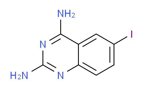 CAS No. 132131-20-5, 6-iodoquinazoline-2,4-diamine