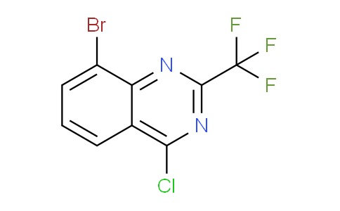 CAS No. 959238-23-4, 8-bromo-4-chloro-2-(trifluoromethyl)quinazoline