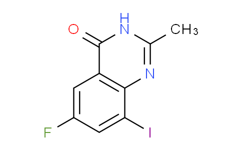 CAS No. 1352717-93-1, 6-fluoro-8-iodo-2-methylquinazolin-4(3H)-one