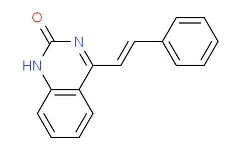 CAS No. 166331-32-4, (E)-4-styrylquinazolin-2(1H)-one