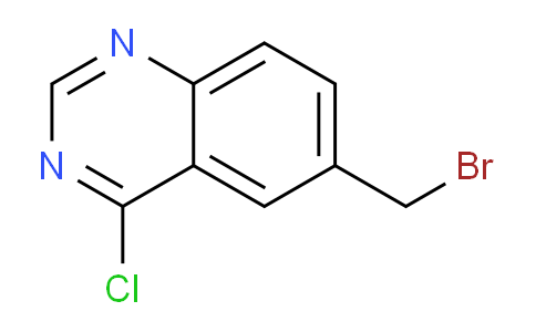 CAS No. 153436-68-1, 6-(bromomethyl)-4-chloroquinazoline