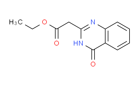 CAS No. 21419-63-6, ethyl 2-(4-oxo-3,4-dihydroquinazolin-2-yl)acetate