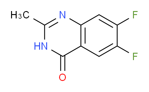 CAS No. 1033778-42-5, 6,7-difluoro-2-methylquinazolin-4(3H)-one