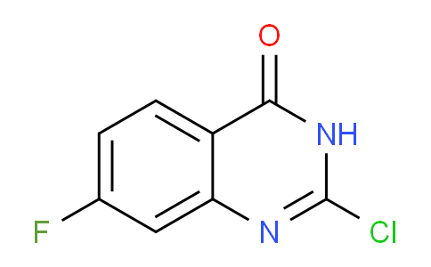CAS No. 1107694-77-8, 2-Chloro-7-fluoroquinazolin-4(3H)-one