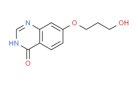 CAS No. 557770-89-5, 7-(3-Hydroxypropoxy)quinazolin-4(3H)-one