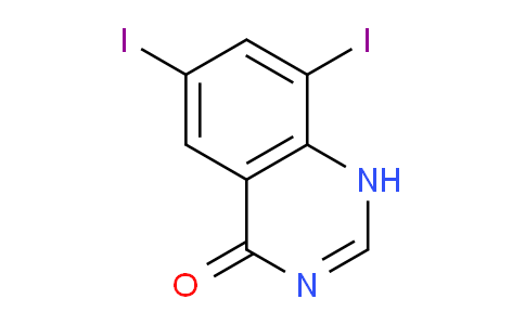 CAS No. 100540-61-2, 6,8-diiodoquinazolin-4(1H)-one