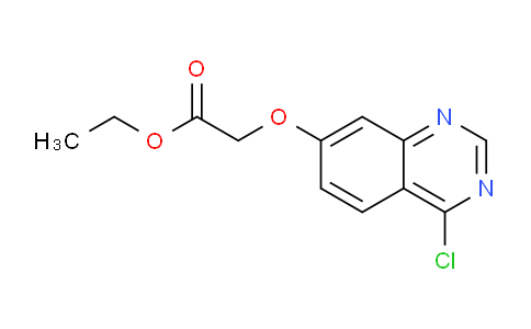CAS No. 1000577-87-6, (4-Chloro-quinazolin-7-yloxy)-acetic acid ethyl ester