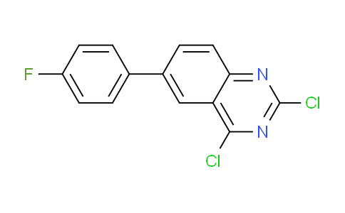 CAS No. 1003042-27-0, 2,4-dichloro-6-(4-fluorophenyl)quinazoline