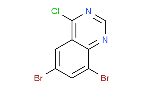 CAS No. 98436-45-4, 6,8-dibromo-4-chloroquinazoline
