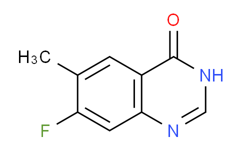 CAS No. 1037206-88-4, 7-fluoro-6-methylquinazolin-4(3H)-one