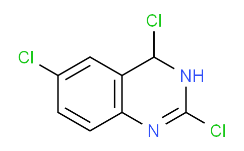 CAS No. 1060795-17-6, 2,4,6-trichloro-3,4-dihydroquinazoline