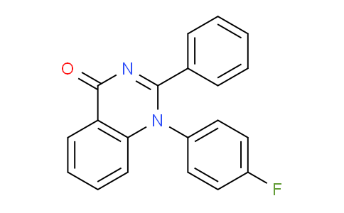 CAS No. 1098-24-4, 1-(4-fluorophenyl)-2-phenylquinazolin-4(1H)-one