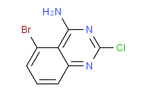 CAS No. 1107695-10-2, 5-Bromo-2-chloroquinazolin-4-amine