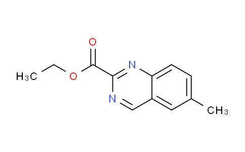 CAS No. 1159976-37-0, ethyl 6-methylquinazoline-2-carboxylate