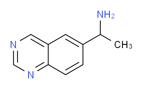CAS No. 1150618-18-0, 1-(quinazolin-6-yl)ethanamine