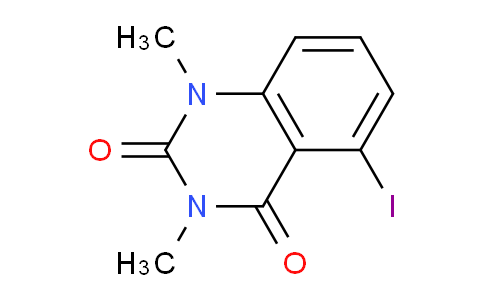 CAS No. 1202679-06-8, 5-iodo-1,3-dimethylquinazoline-2,4(1H,3H)-dione