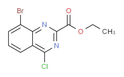 CAS No. 1260859-29-7, ethyl 8-bromo-4-chloroquinazoline-2-carboxylate