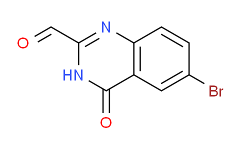 CAS No. 1260898-14-3, 6-bromo-4-oxo-3,4-dihydroquinazoline-2-carbaldehyde