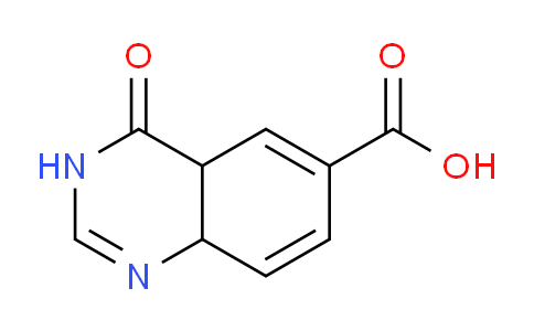 CAS No. 1194374-07-6, 4-Oxo-3,4,4a,8a-tetrahydroquinazoline-6-carboxylic acid