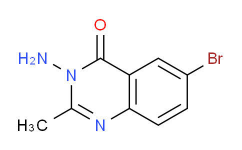 CAS No. 71822-97-4, 3-Amino-6-bromo-2-methylquinazolin-4(3H)-one