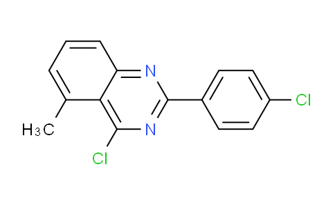 885277-78-1 | 4-Chloro-2-(4-chloro-phenyl)-5-methyl-quinazoline