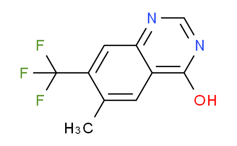 CAS No. 1160994-09-1, 6-methyl-7-(trifluoromethyl)quinazolin-4-ol