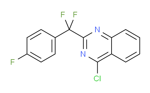DY782890 | 1241914-82-8 | 4-chloro-2-(difluoro(4-fluorophenyl)methyl)quinazoline