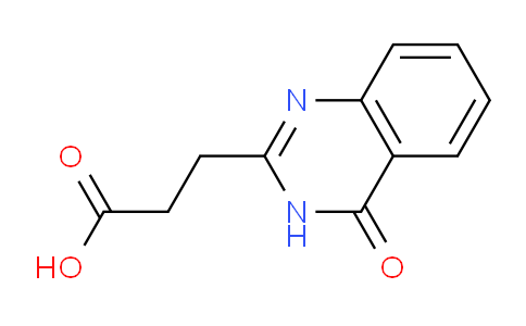 CAS No. 5368-37-6, 3-(4-Oxo-3,4-dihydroquinazolin-2-yl)propanoic acid