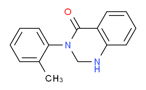 CAS No. 1086-23-3, 3-(o-Tolyl)-2,3-dihydroquinazolin-4(1H)-one