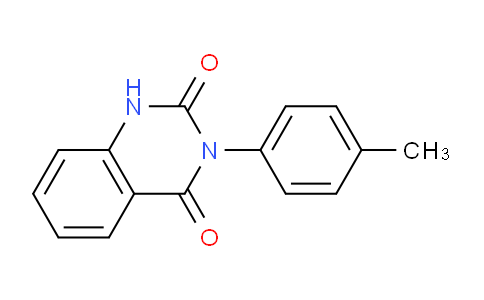 CAS No. 1087-99-6, 3-(p-Tolyl)quinazoline-2,4(1H,3H)-dione