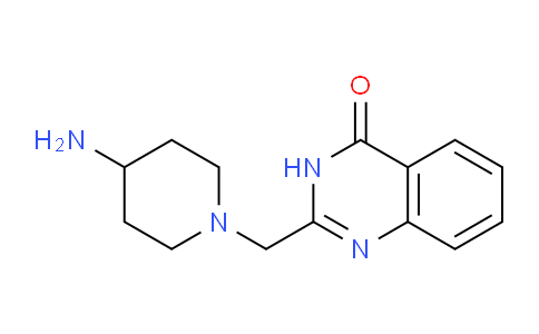 CAS No. 1096965-94-4, 2-((4-Aminopiperidin-1-yl)methyl)quinazolin-4(3H)-one