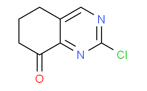 CAS No. 1105664-58-1, 2-Chloro-6,7-dihydroquinazolin-8(5H)-one