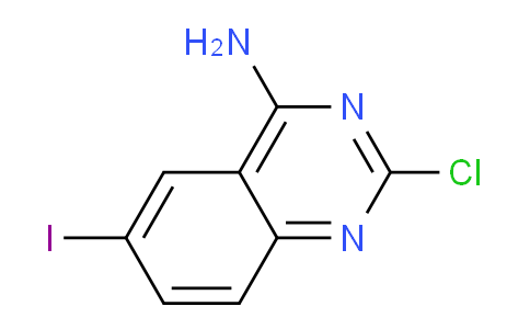 CAS No. 1107694-88-1, 2-Chloro-6-iodoquinazolin-4-amine