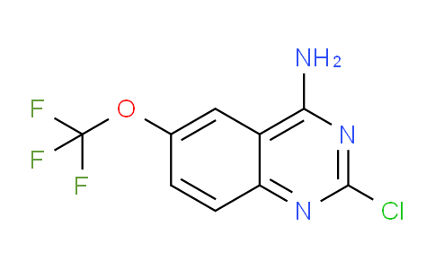 CAS No. 1107694-89-2, 2-Chloro-6-(trifluoromethoxy)quinazolin-4-amine