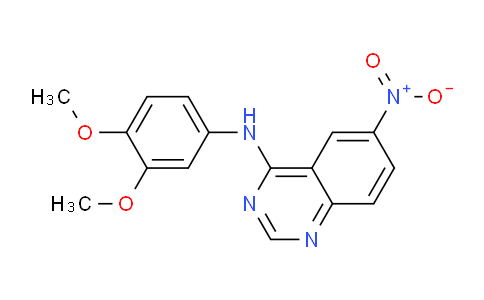 CAS No. 1120331-48-7, N-(3,4-Dimethoxyphenyl)-6-nitroquinazolin-4-amine
