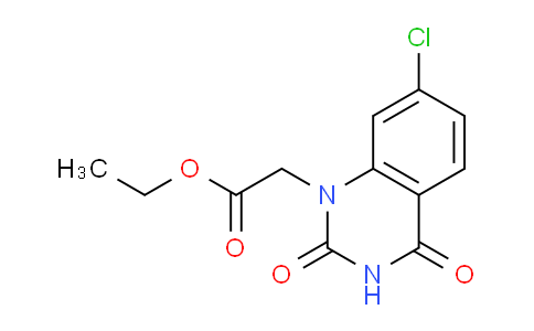 CAS No. 112733-45-6, Ethyl 2-(7-chloro-2,4-dioxo-3,4-dihydroquinazolin-1(2H)-yl)acetate