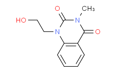 CAS No. 113366-93-1, 1-(2-Hydroxyethyl)-3-methylquinazoline-2,4(1H,3H)-dione