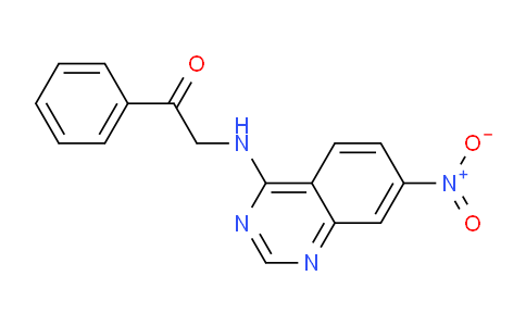 CAS No. 113546-34-2, 2-((7-Nitroquinazolin-4-yl)amino)-1-phenylethanone
