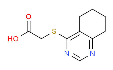 CAS No. 1136-88-5, 2-((5,6,7,8-Tetrahydroquinazolin-4-yl)thio)acetic acid