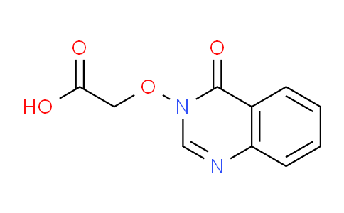 CAS No. 113939-89-2, 2-((4-Oxoquinazolin-3(4H)-yl)oxy)acetic acid