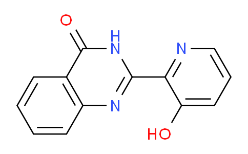 CAS No. 114824-90-7, 2-(3-Hydroxypyridin-2-yl)quinazolin-4(3H)-one