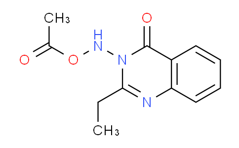 CAS No. 114914-23-7, 3-(Acetoxyamino)-2-ethylquinazolin-4(3H)-one