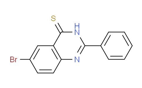 CAS No. 115221-16-4, 6-Bromo-2-phenylquinazoline-4(3H)-thione
