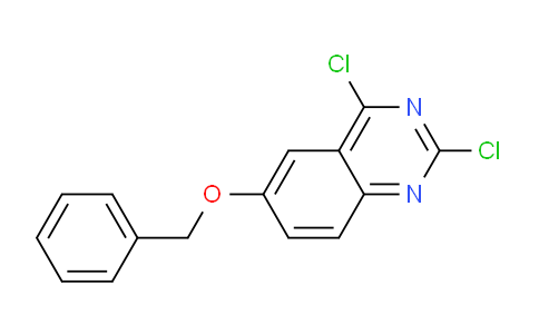 CAS No. 116027-19-1, 6-(Benzyloxy)-2,4-dichloroquinazoline