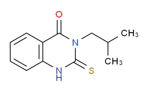 CAS No. 117038-39-8, 3-Isobutyl-2-thioxo-2,3-dihydroquinazolin-4(1H)-one