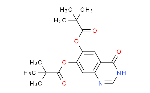 CAS No. 1174662-16-8, 4-Oxo-3,4-dihydroquinazoline-6,7-diyl bis(2,2-dimethylpropanoate)