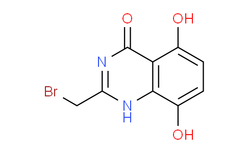 CAS No. 117498-05-2, 2-(Bromomethyl)-5,8-dihydroxyquinazolin-4(1H)-one