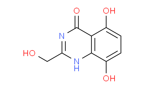 CAS No. 117498-07-4, 5,8-Dihydroxy-2-(hydroxymethyl)quinazolin-4(1H)-one